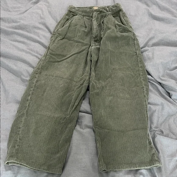 Rudy Jude Green Corduroy Trouser - Picture 1 of 7